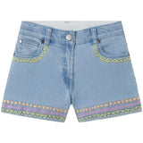 Stella McCartney Light Blue Shorts