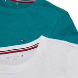 Tommy Hilfiger T-shirt 2-pakning White/Frosted Green 2