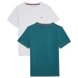 Tommy Hilfiger T-shirt 2-pakning White/Frosted Green