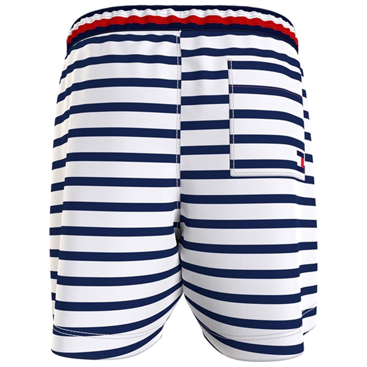 Tommy Hilfiger Medium Drawstring Print Badbyxor Breton Stripe Navy 2