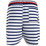 Tommy Hilfiger Medium Drawstring Print Badbyxor Breton Stripe Navy 2