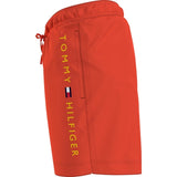 Tommy Hilfiger Medium Drawstring Badbyxor Deep Orange 3