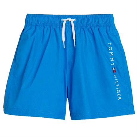 Tommy Hilfiger Medium Drawstring Badeshorts Blue Spell