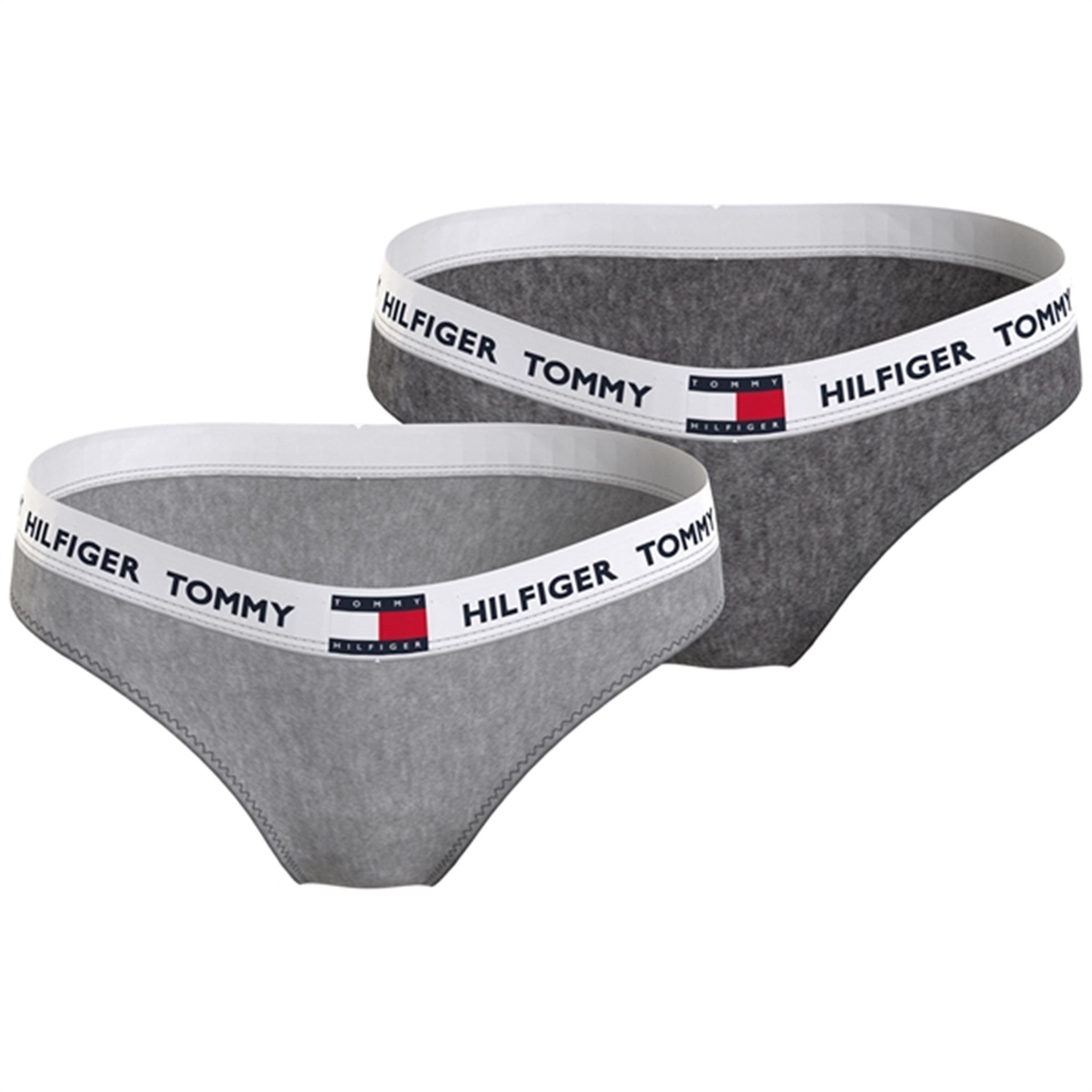 Tommy Hilfiger Bikini 2-pak Medium Grey/Dark Grey