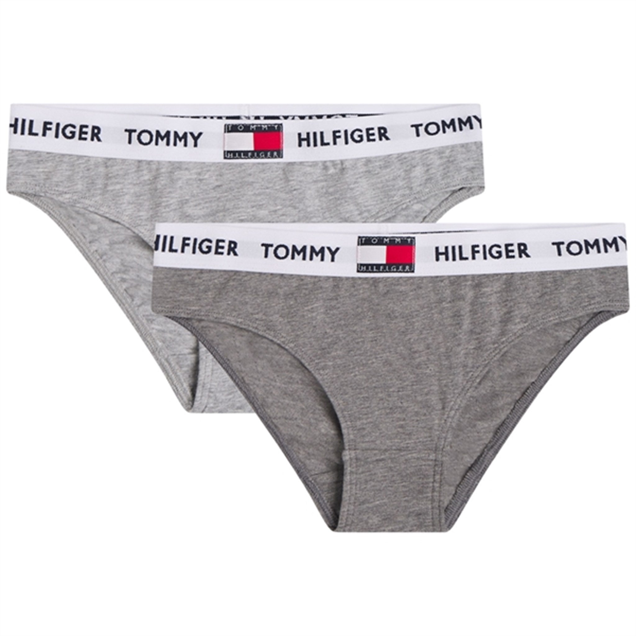 Tommy Hilfiger Bikini 2-pak Medium Grey/Dark Grey 2