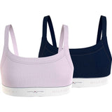 Tommy Hilfiger Bralette 2-Pak Light Pink/ Desert Sky