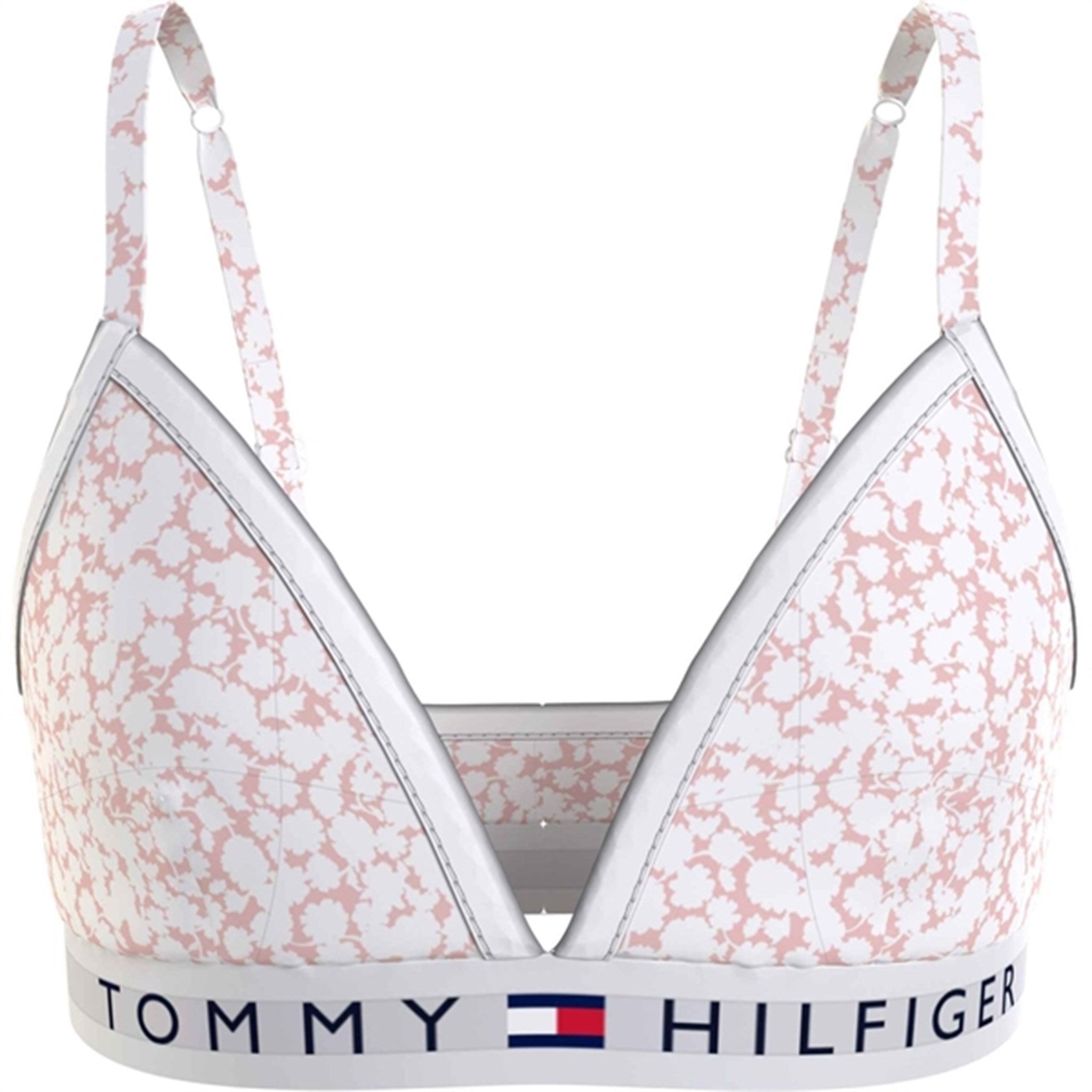 Tommy Hilfiger Vattert Trekant-BH Printed Floral Whimsy Pink