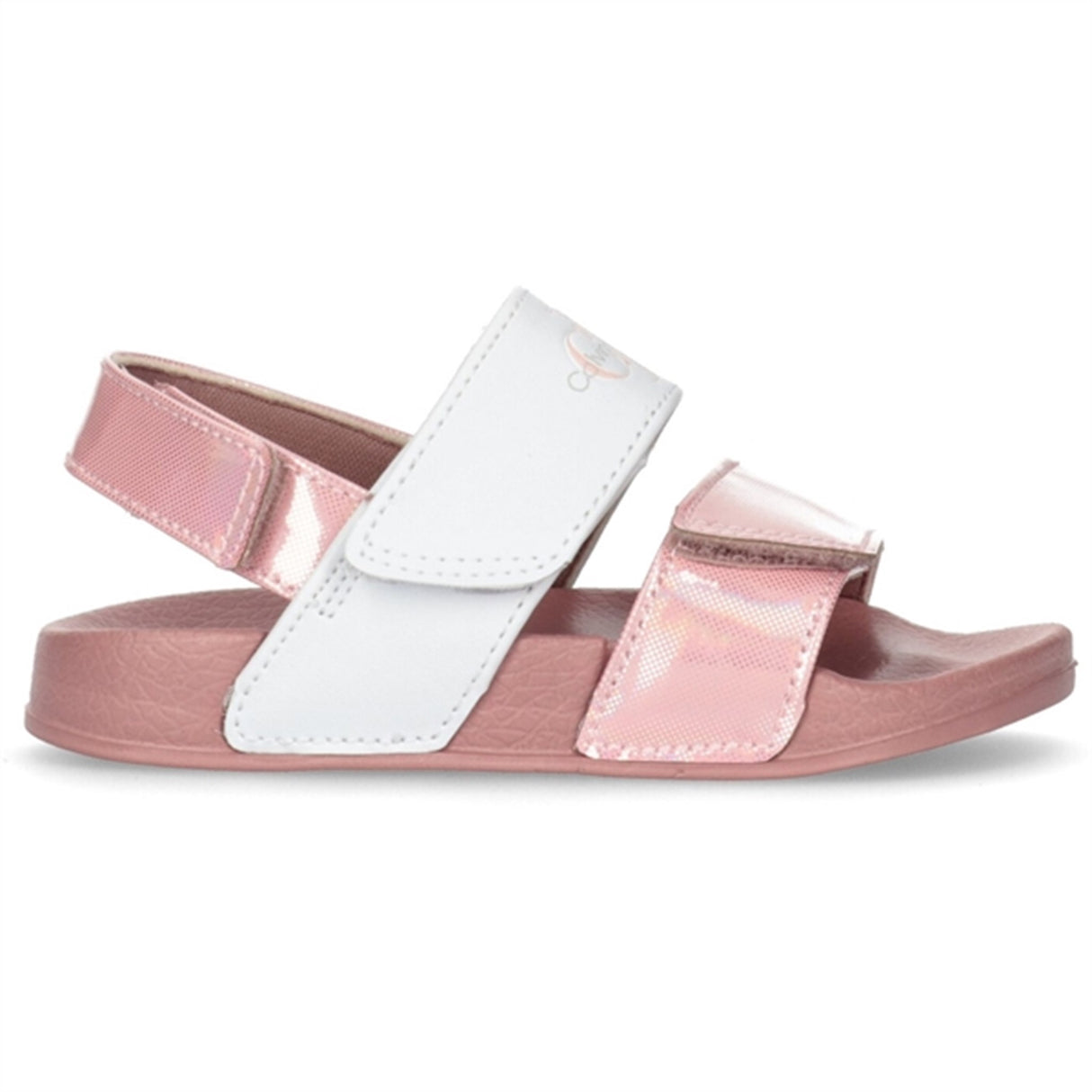 Calvin Klein Borrelås Sandal Pink/White 3