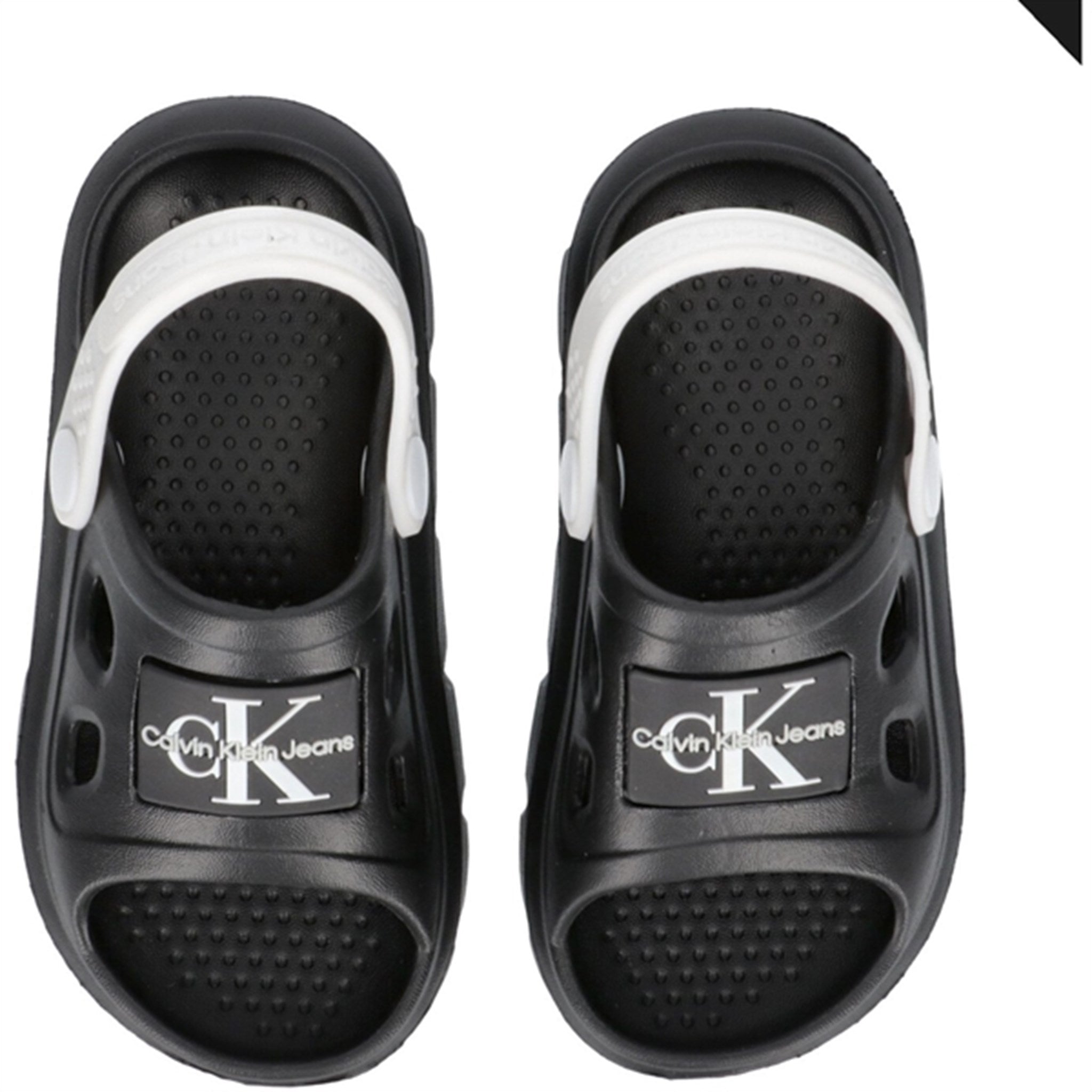 Calvin Klein Comfy Sandal Black/White 3