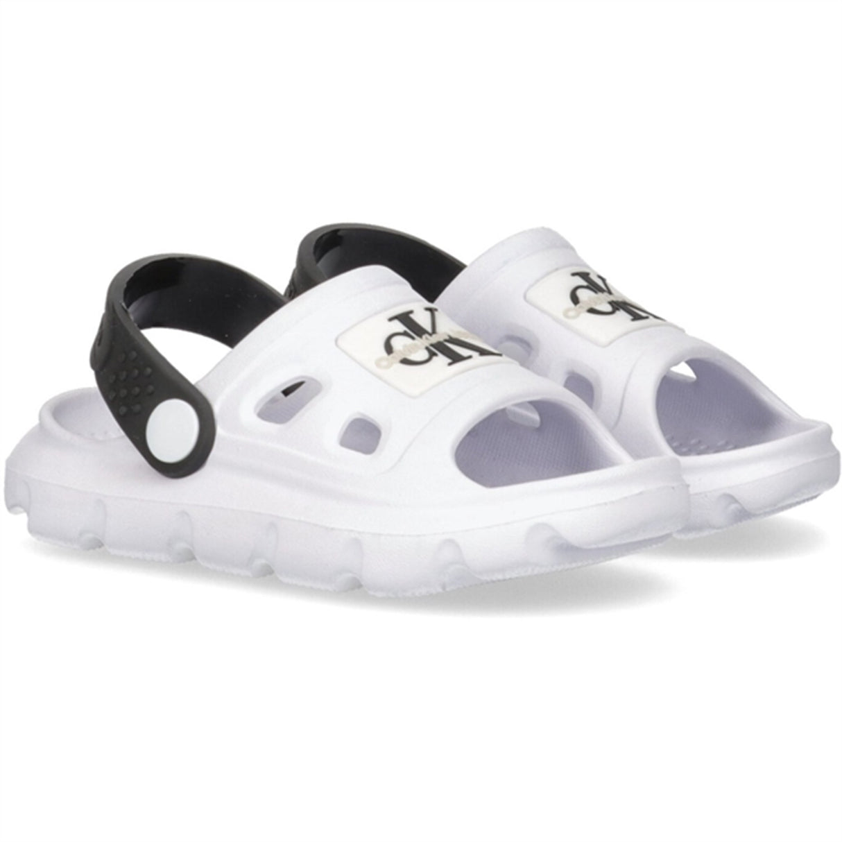 Calvin Klein Comfy Sandal White/Black 2