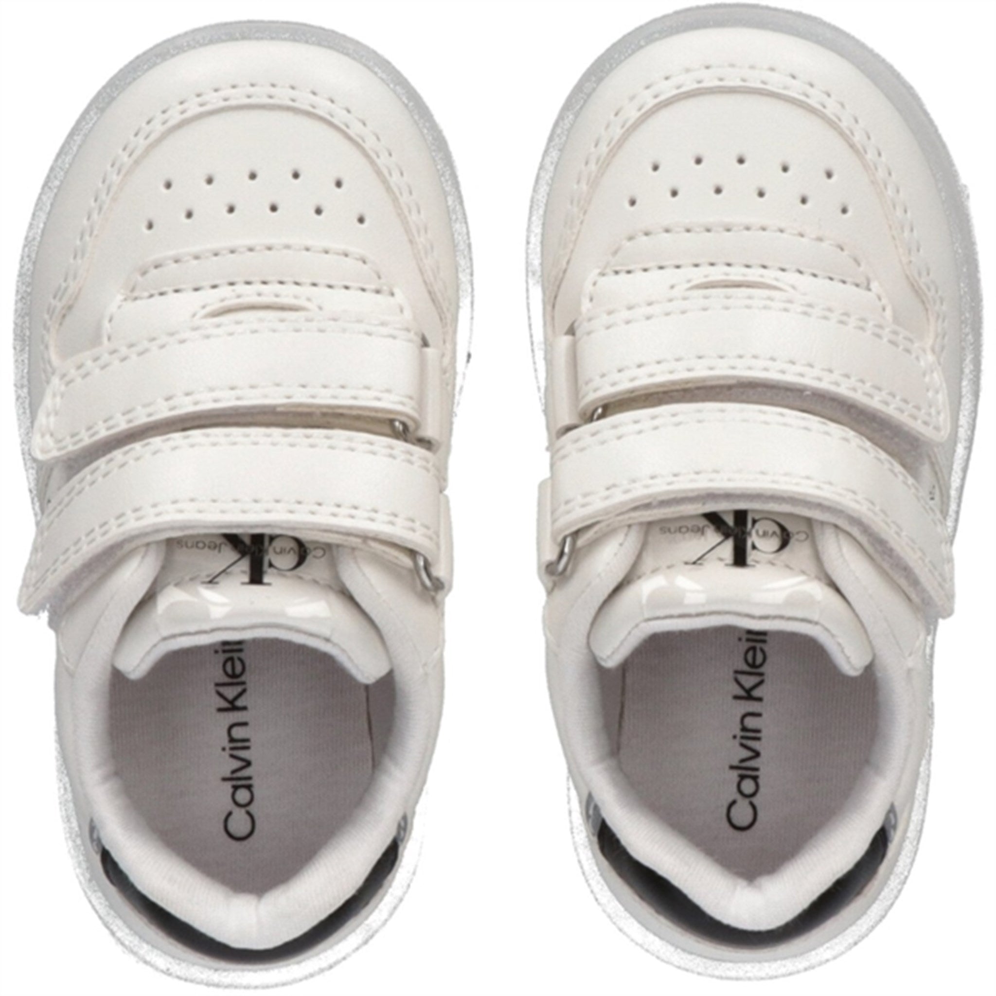 Calvin Klein Low Cut Borrelås Sneakers White