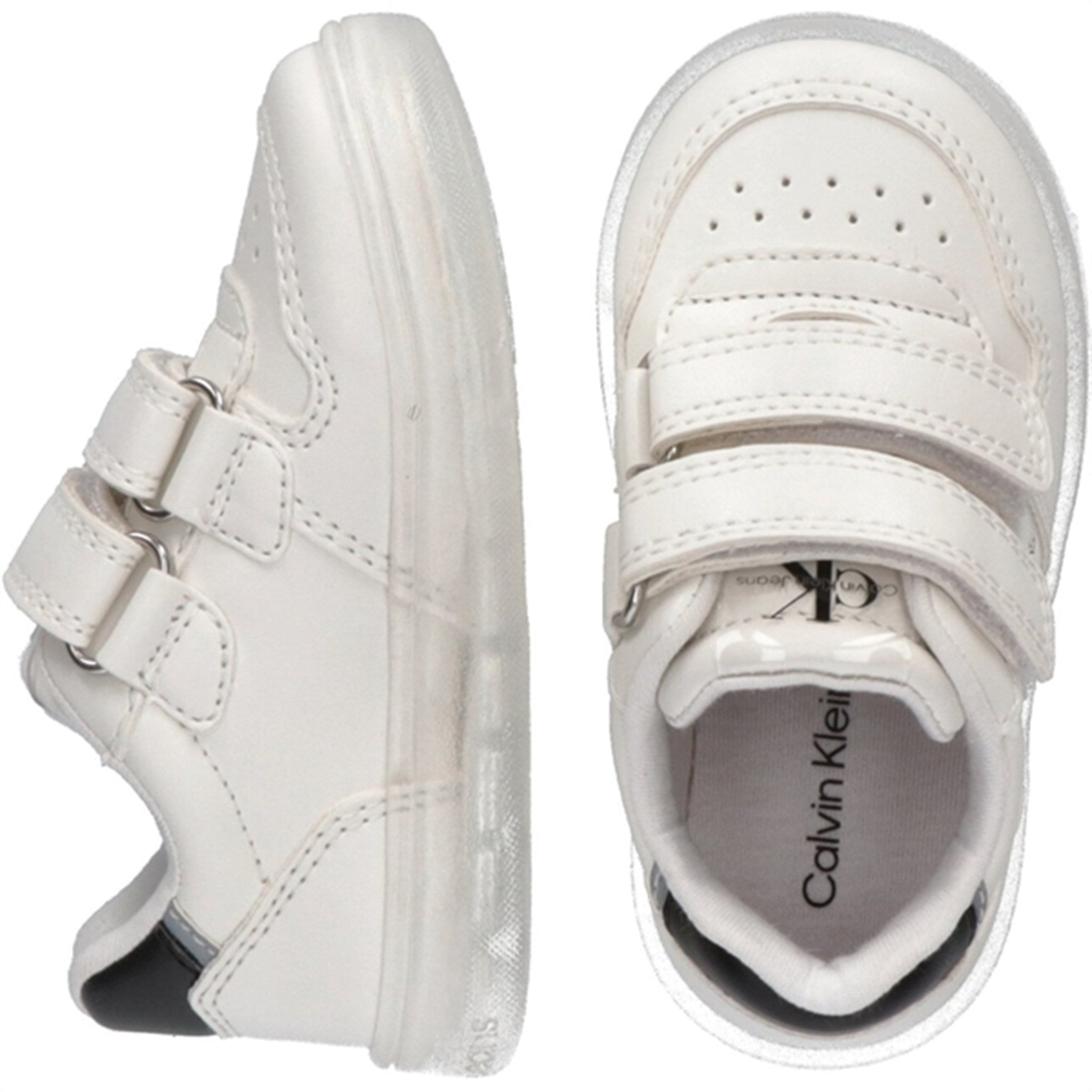 Calvin Klein Low Cut Borrelås Sneakers White 2