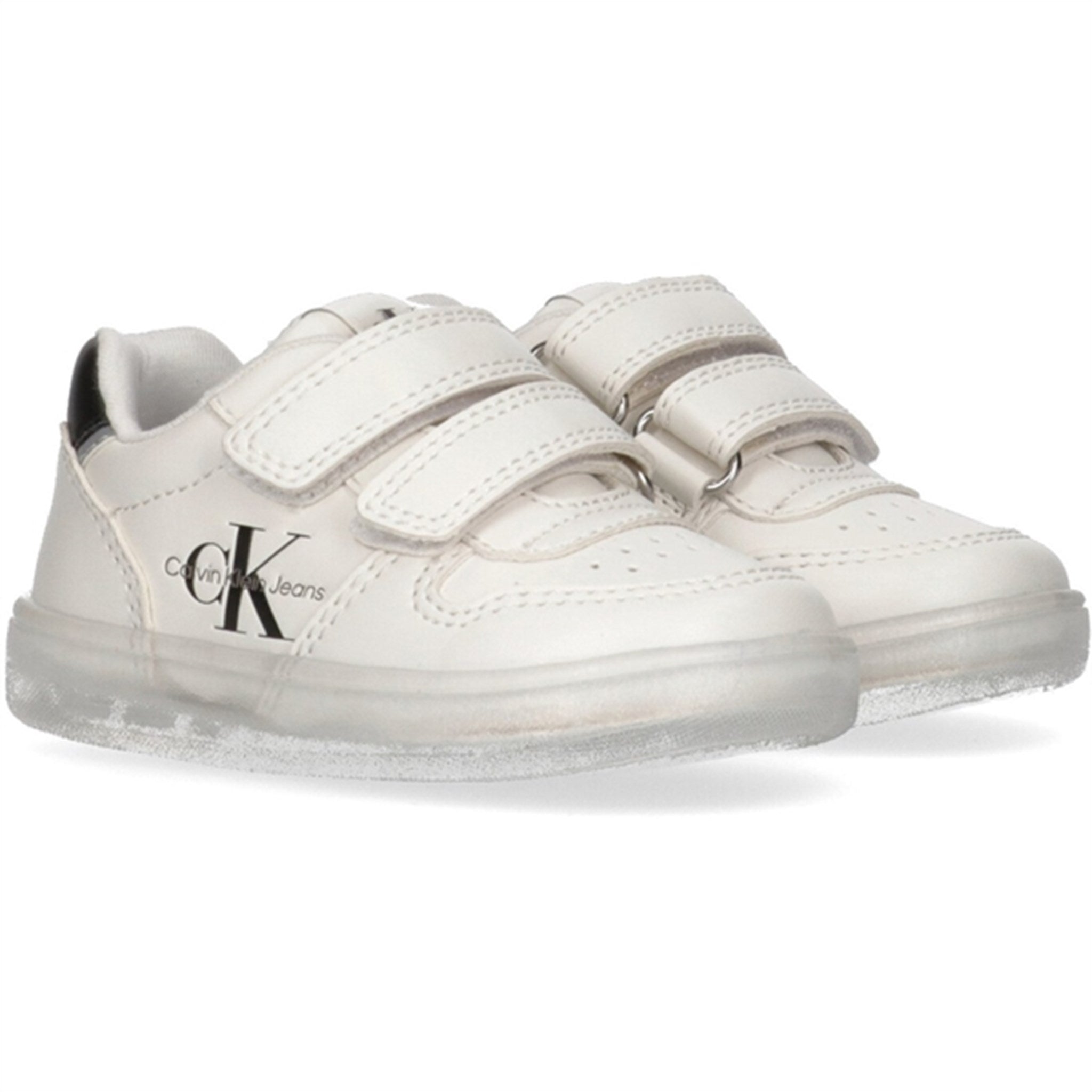Calvin Klein Low Cut Borrelås Sneakers White 3