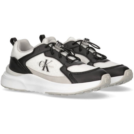 Calvin Klein Low Cut Lace-up Sneaker Black/White