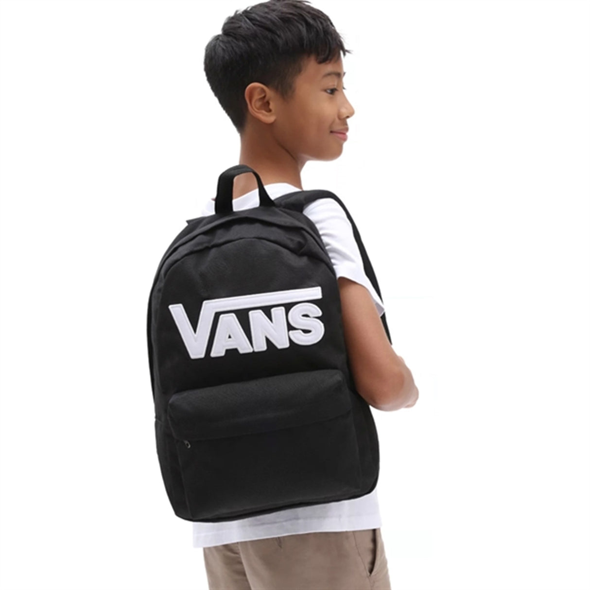 VANS By New Skool Backpack Black/White 2