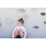 Ver De Terre Doubleface fleece Rose Powder/Mocca