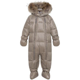 Ver de Terre Featherlight Baby Flyverdragt m. Pels Caramel