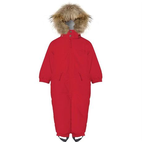 Ver de Terre Flyverdragt m. Pels Cranberry