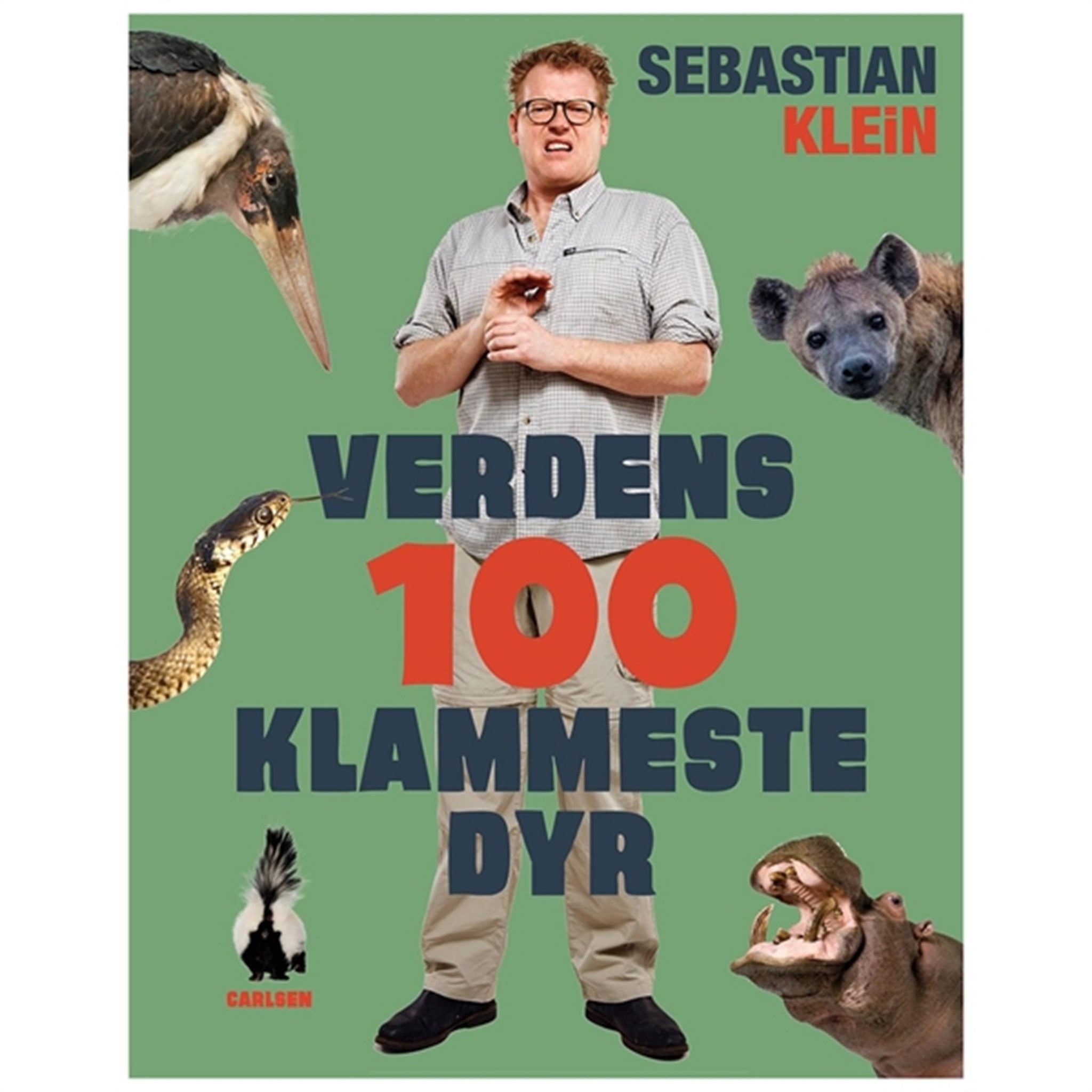 Forlaget Carlsen Sebastian Klein Verdens 100 Klammeste Dyr