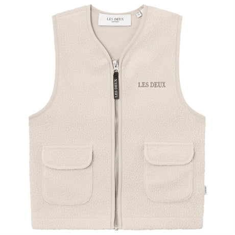 Les Deux Kids Light Sand Duncan Pile Vest