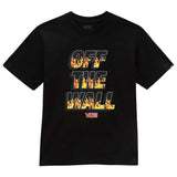 VANS Digi Flames T-Shirt Black