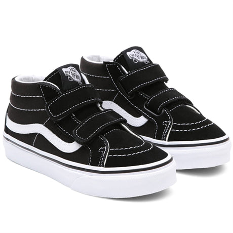 VANS Old Skool Black/True WhiteSK8-Mid Reissue V Black/True White  Sko