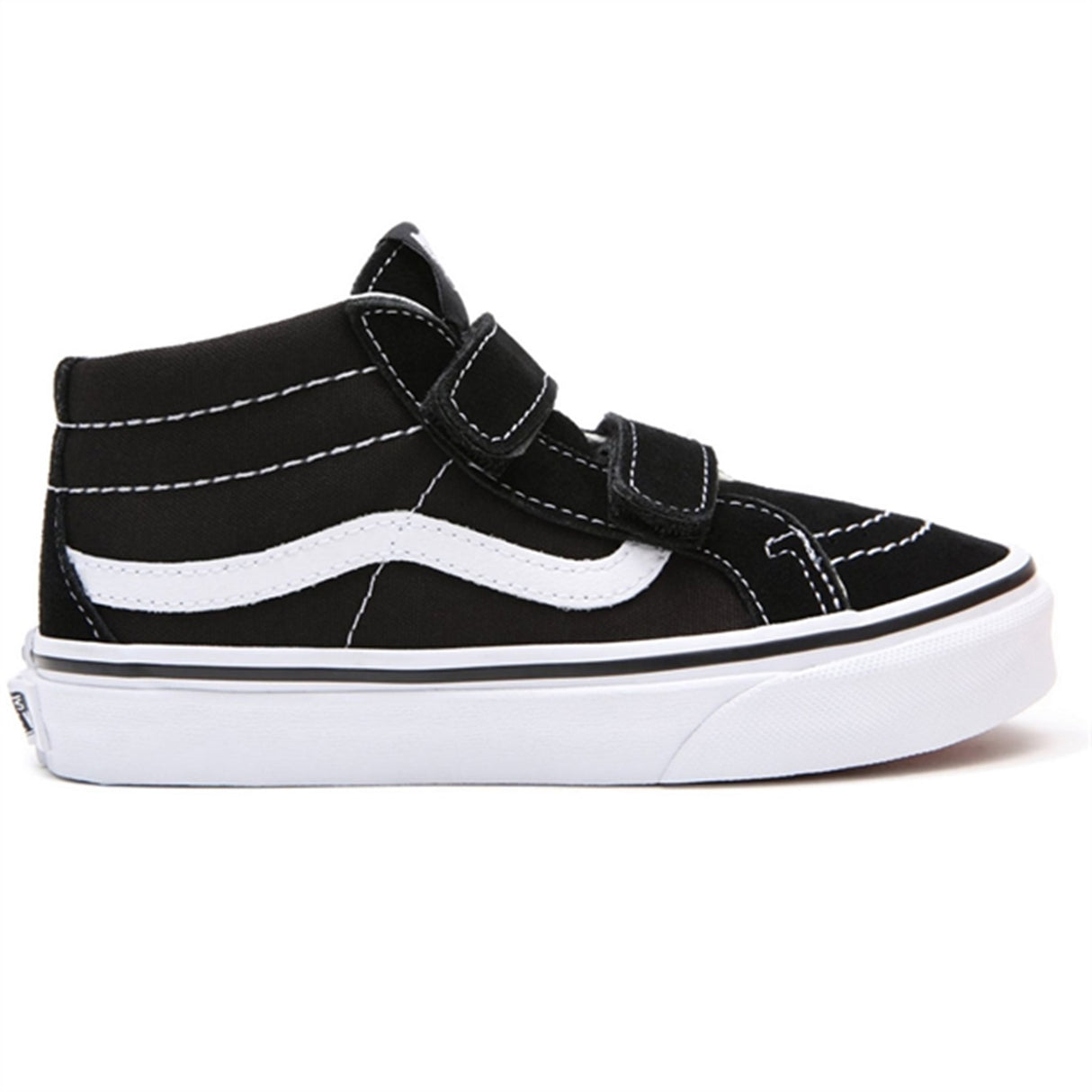 VANS Old Skool Black/True WhiteSK8-Mid Reissue V Black/True White  Sko 3