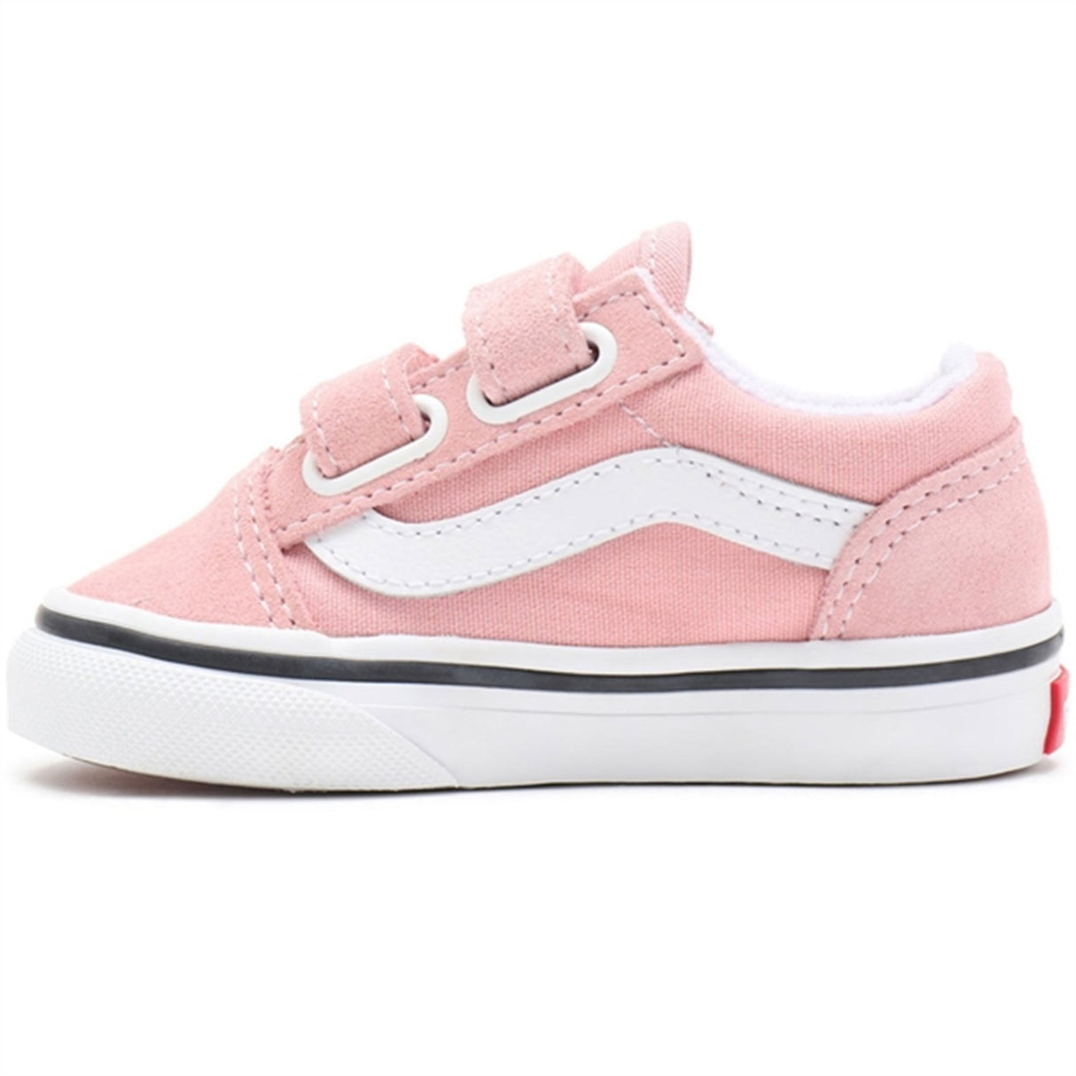 VANS Old Skool V Powder Pink/True White Sko 6
