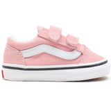 VANS Old Skool V Powder Pink/True White Sko 4