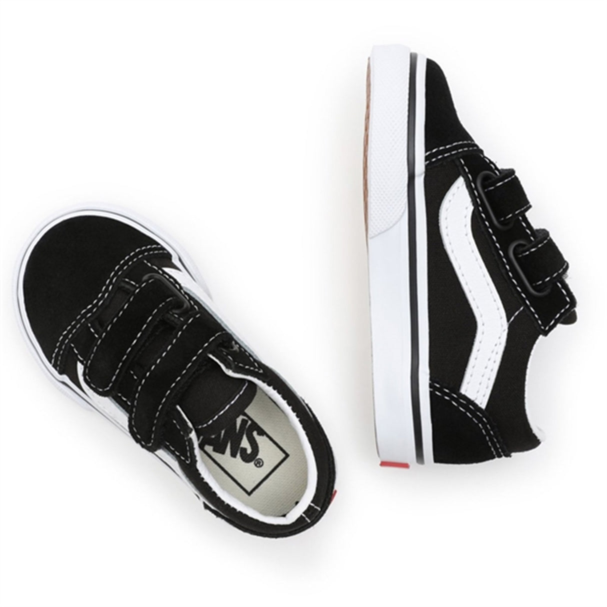 VANS Old Skool V Black Sko 4