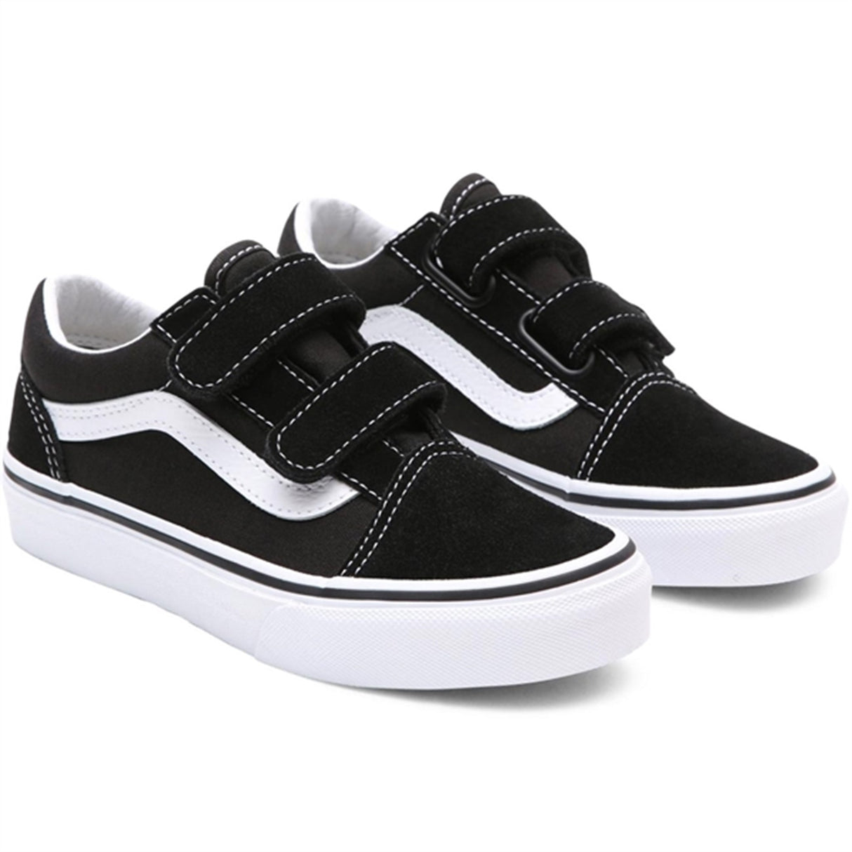 VANS Old Skool V Black/True White Sko