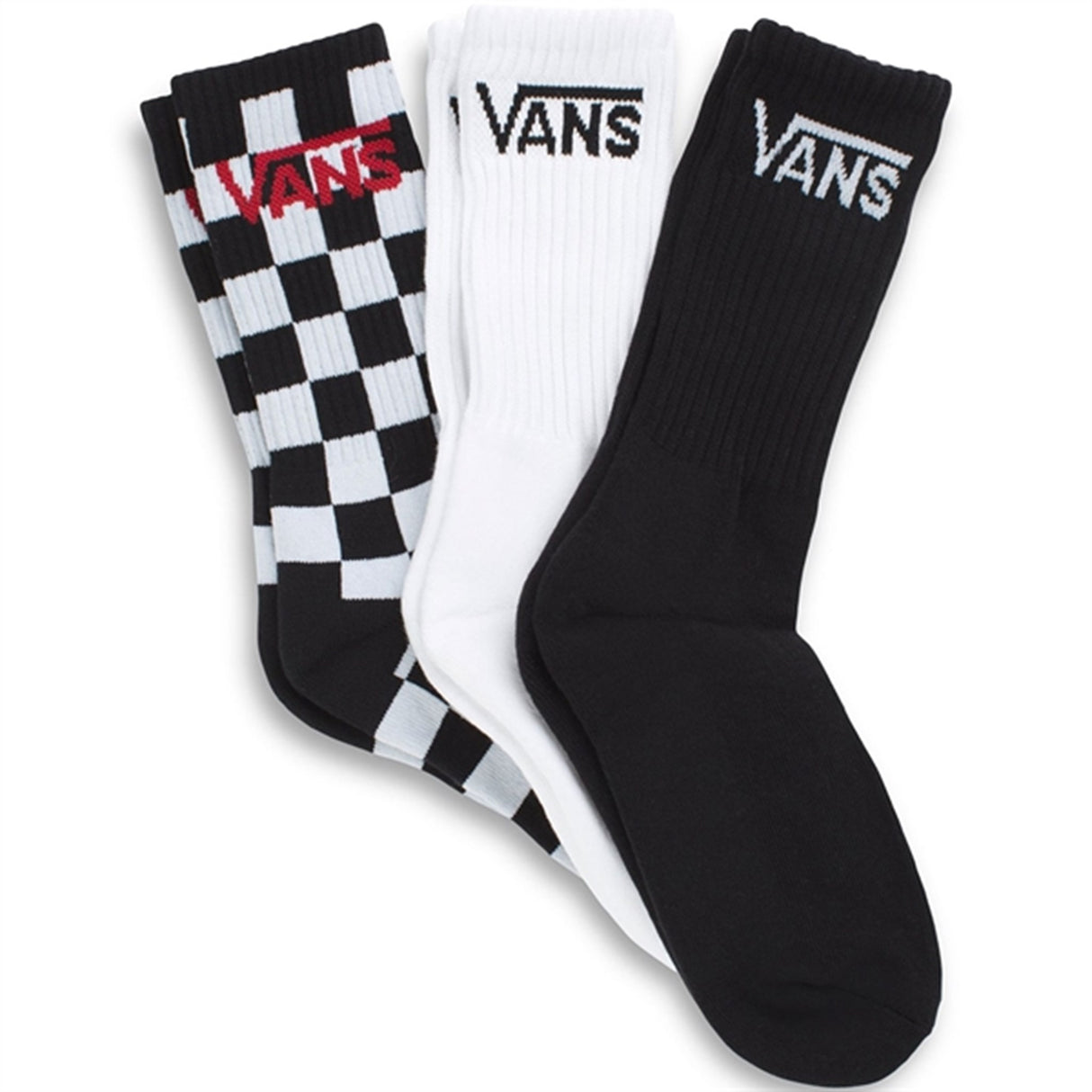 VANS Classic Crew Strømper Black Checkerboard