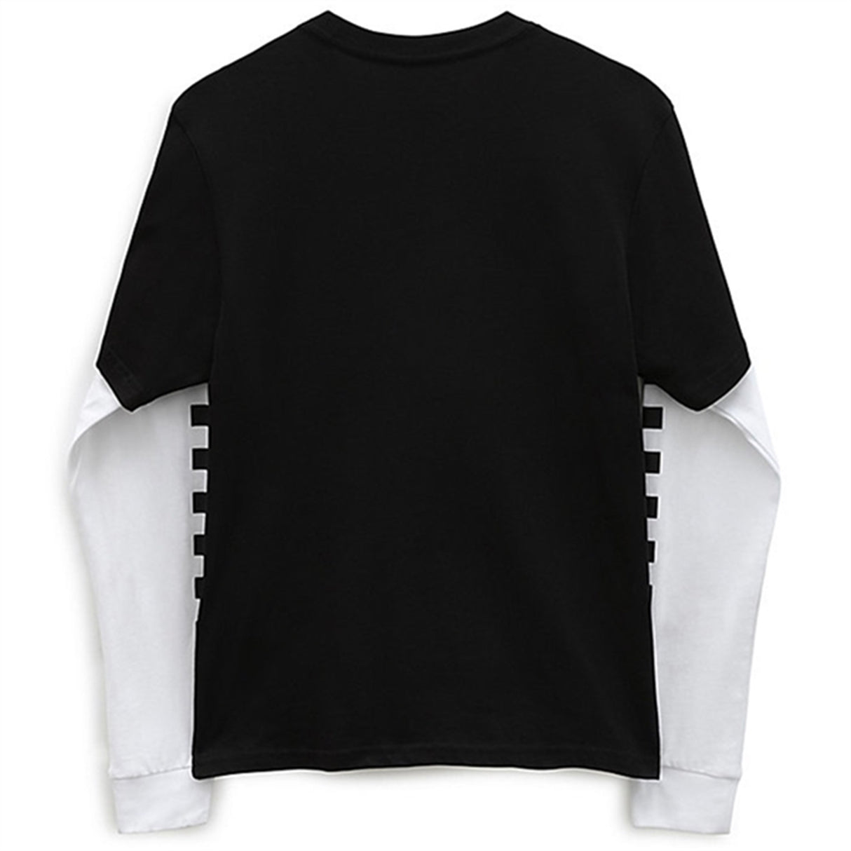 VANS By Long Check Twofer T-Shirt Black/Black