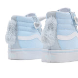 VANS SK8 Hi Unicorn Delicate Blue Silver Sko 4