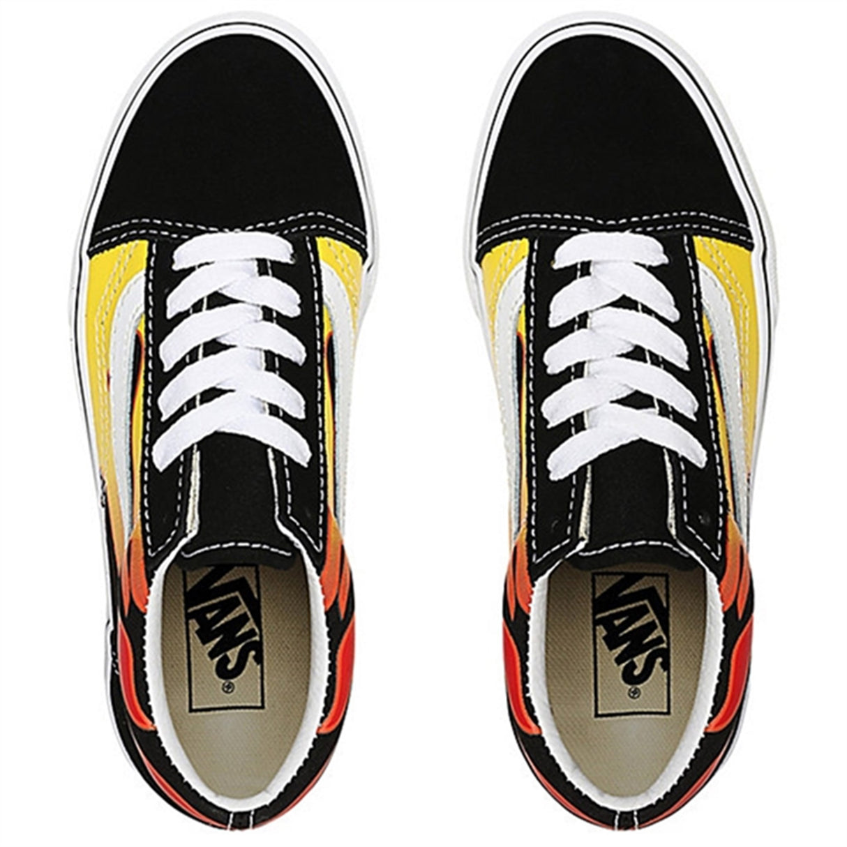 VANS UY Old Skool Flame Sneakers Black/True White