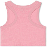 Little Marc Jacobs Pink Washed Pink Sports Topp
