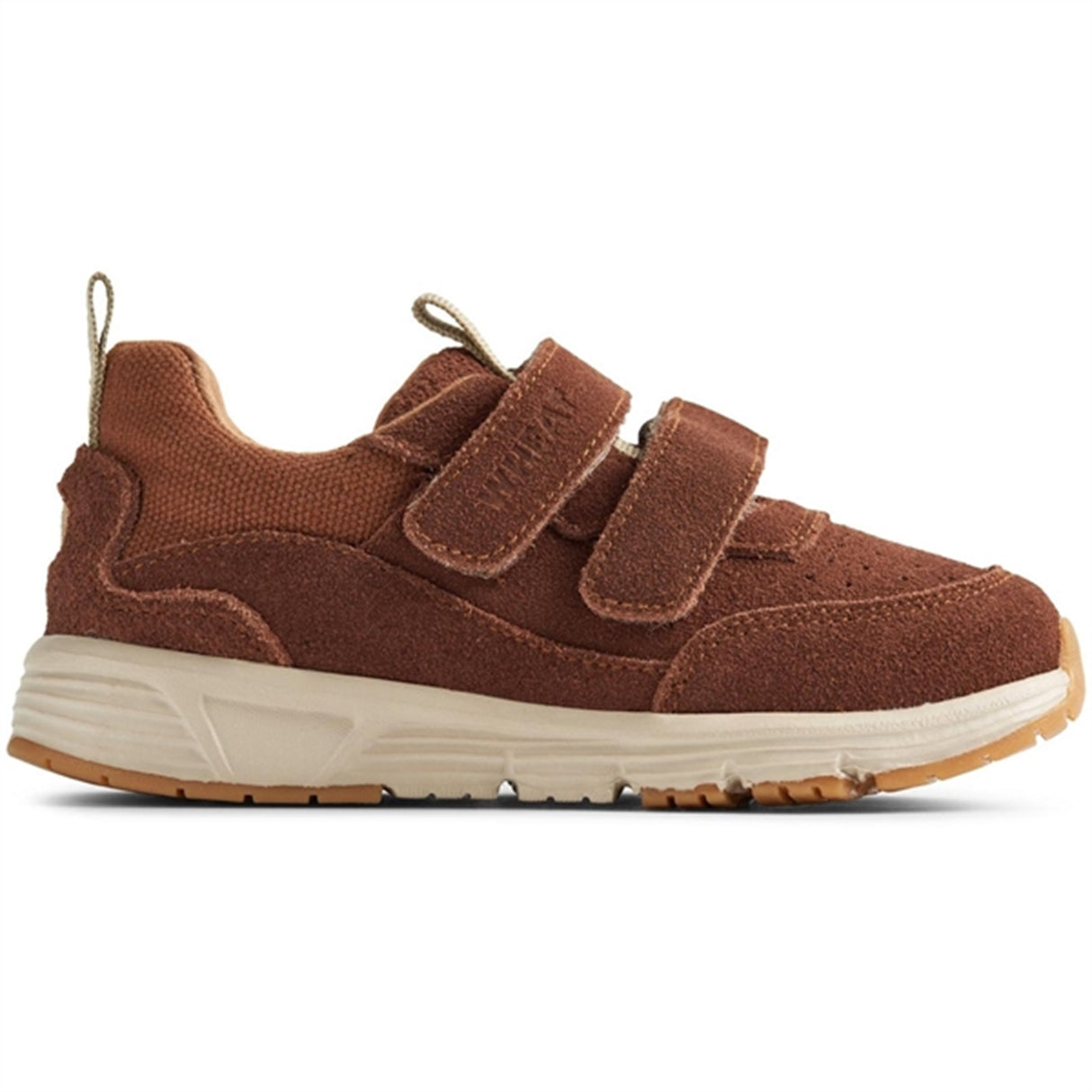 Wheat Sneaker Double Borrelås Alin Cognac