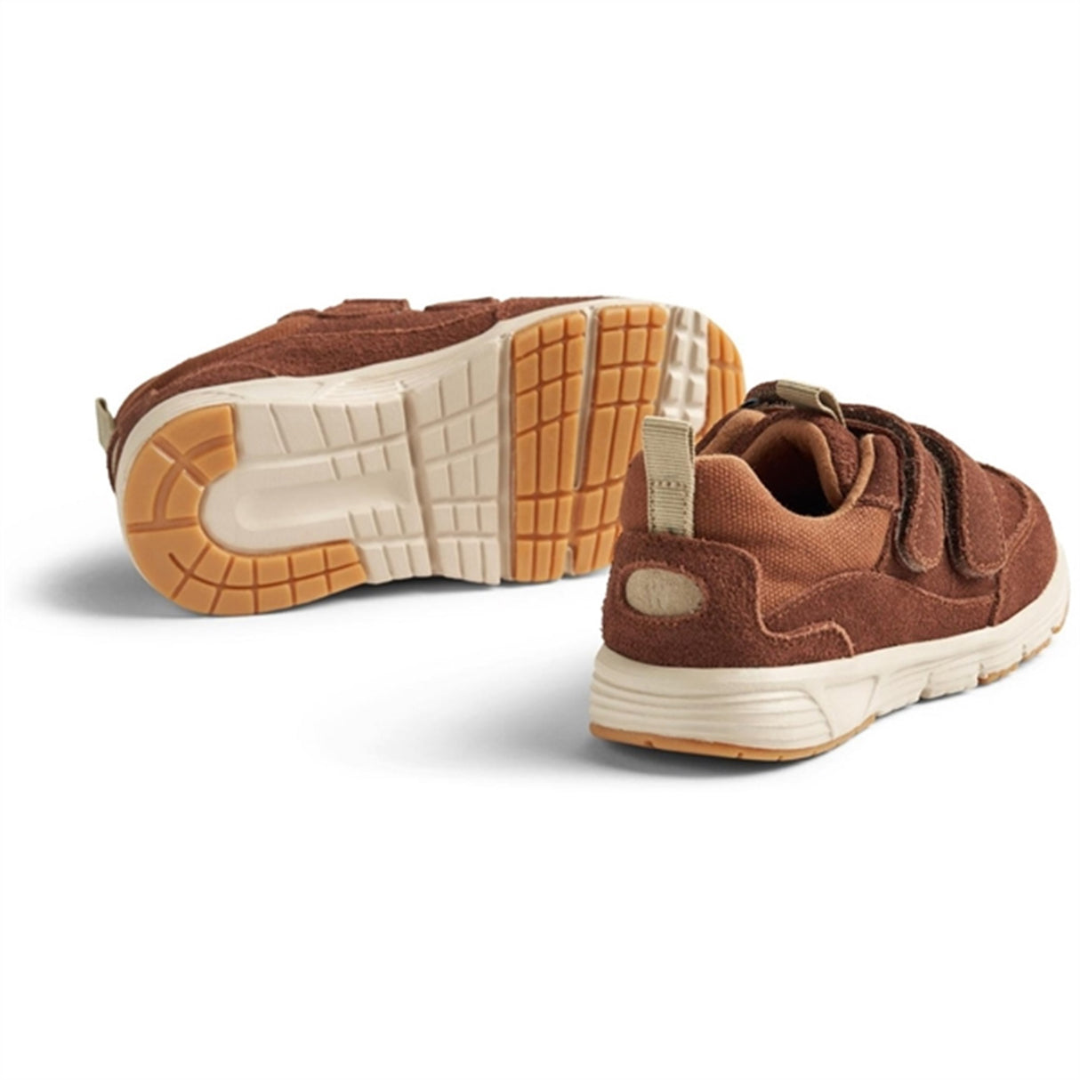 Wheat Sneaker Double Borrelås Alin Cognac