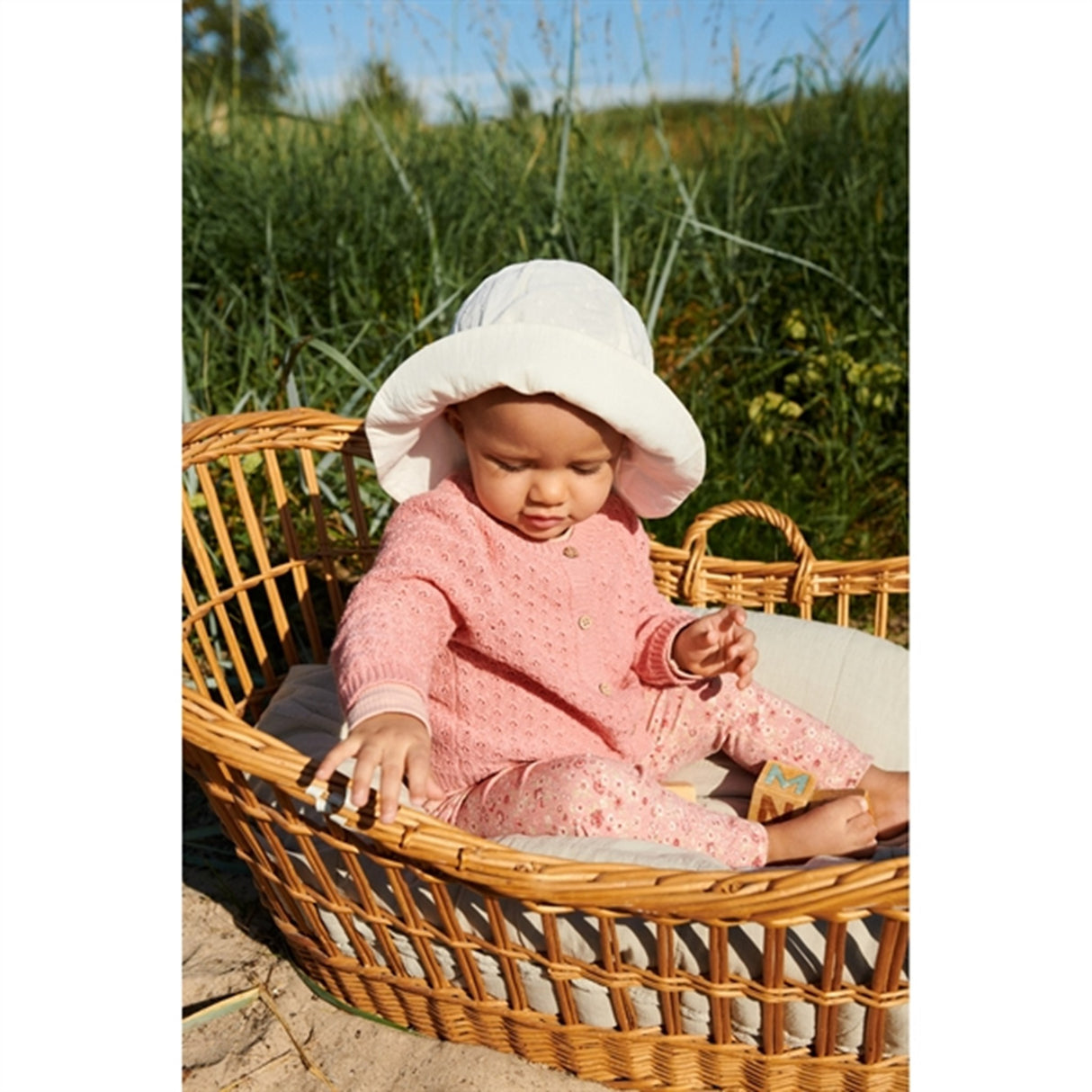 Wheat Cream Solhatt Chloè