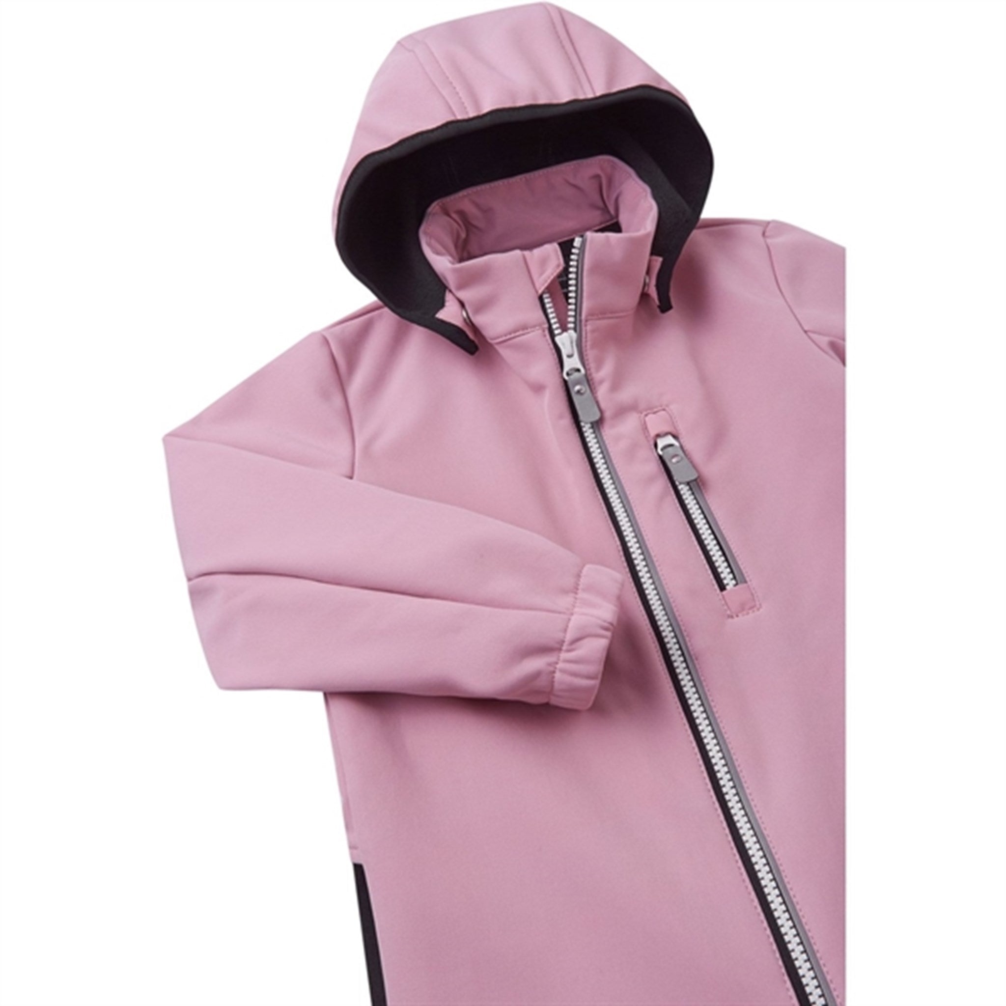 Reima Softshell Dress Nurmes Grey Pink 3