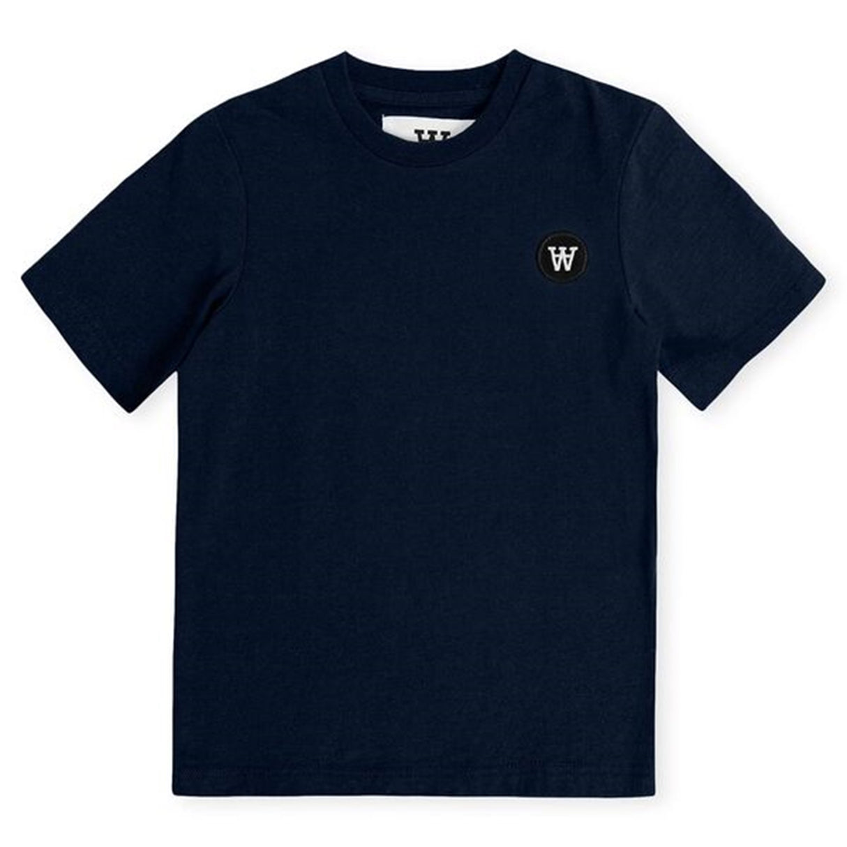 Wood Wood Double A Ola T-skjorte Navy
