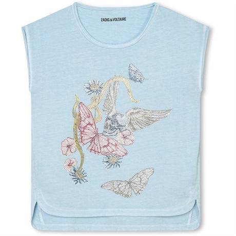 Zadig & Voltaire Pale Blue T-shirt