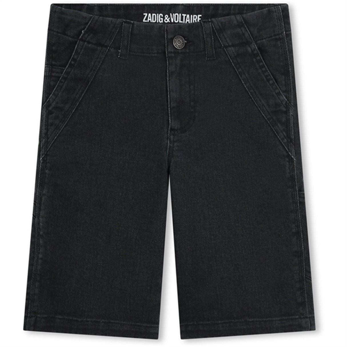 Zadig & Voltaire Black Bermuda Shorts