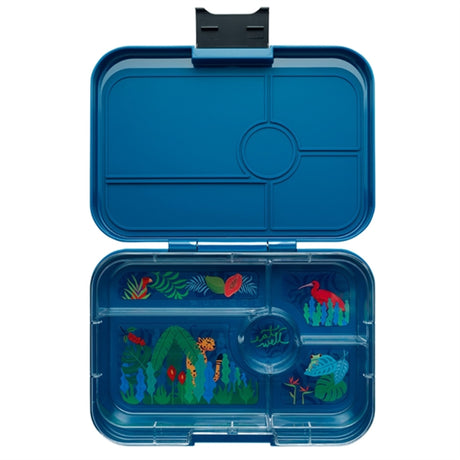 Yumbox Tapas XL 5 Sections Lunch Box Monte Carlo Blue/Jungle