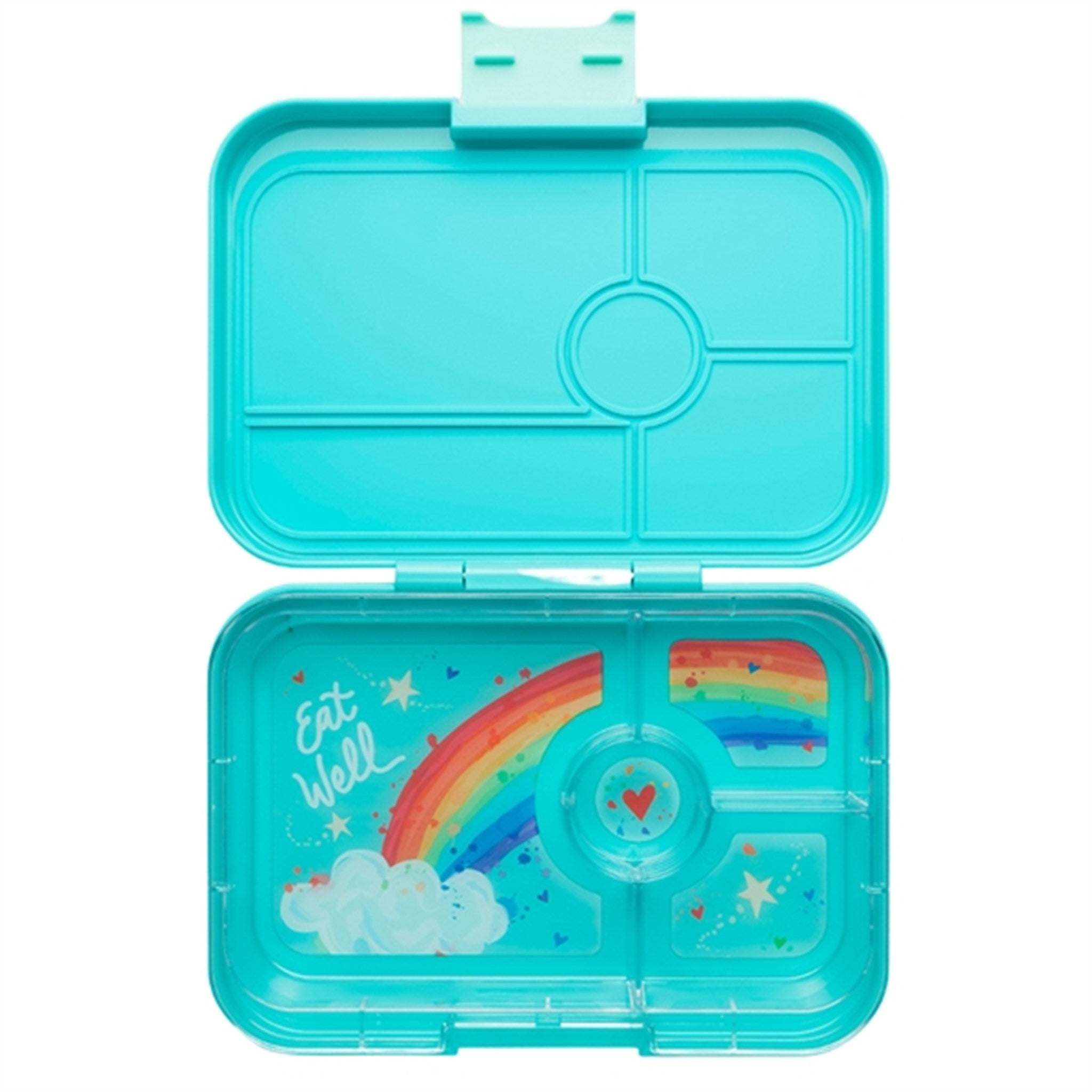 Yumbox Tapas XL 4 Sections Lunch Box Antibes Blue/Rainbow
