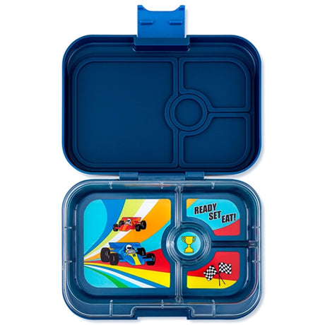 Yumbox Panino 4 Rum Matboks Monte Carlo Blue Race Cars