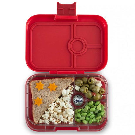 Yumbox Leakproof Sandwich Friendly Bento Box Yumbox Panino Wow Red 2