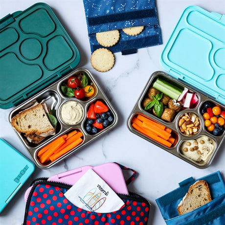 Yumbox Presto Stainless Steel Matbokser Tulum Blue 2